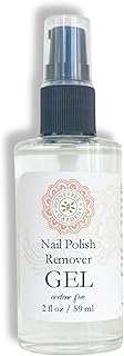 Honeybee Gardens Acetone-Free Nail Polish Remover Gel, With Horsetail Extract, Botanically Enriched, Eco-Friendly, 2 fl oz