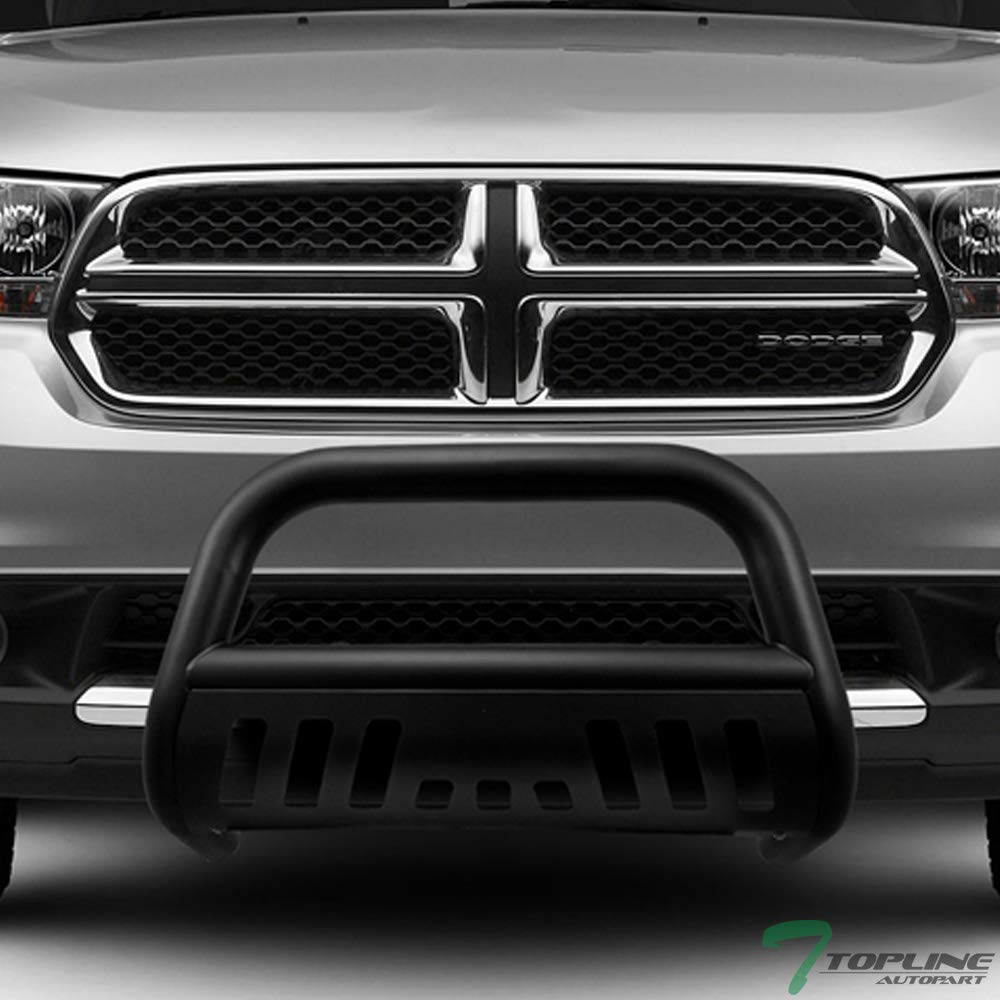 Buy TLAPS Matte Black Bull Bar Brush Push Front Bumper Grill Grille