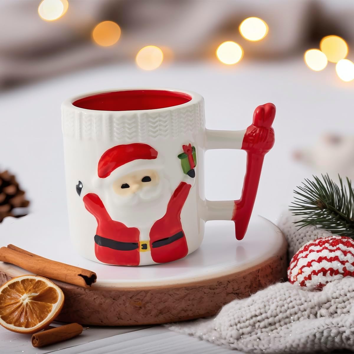 Aryıldız Joyful Noel Baba Figürlü Kupa 388 ml