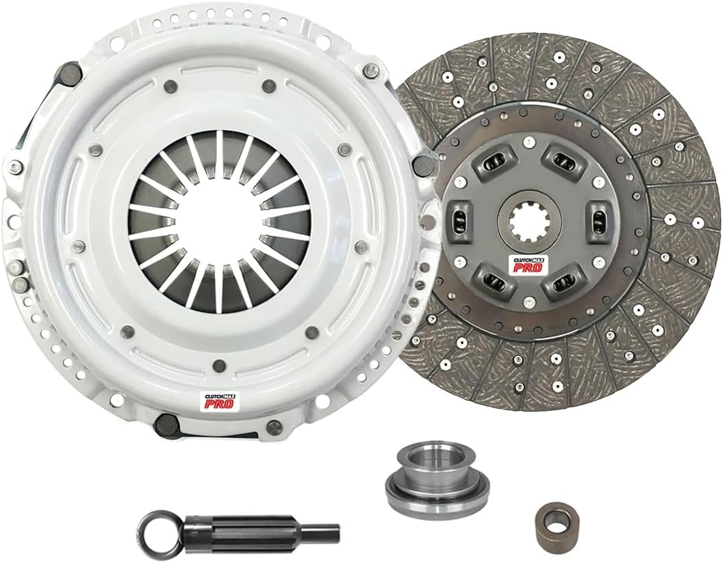 ClutchMaxPRO Heavy Duty OEM 10.4" Clutch Kit Compatible with 1963-1982 Buick Century GS Regal Chevy Camaro Caprice Corvette Malibu GMC Caballero Sprint (CP04021HD-CK)