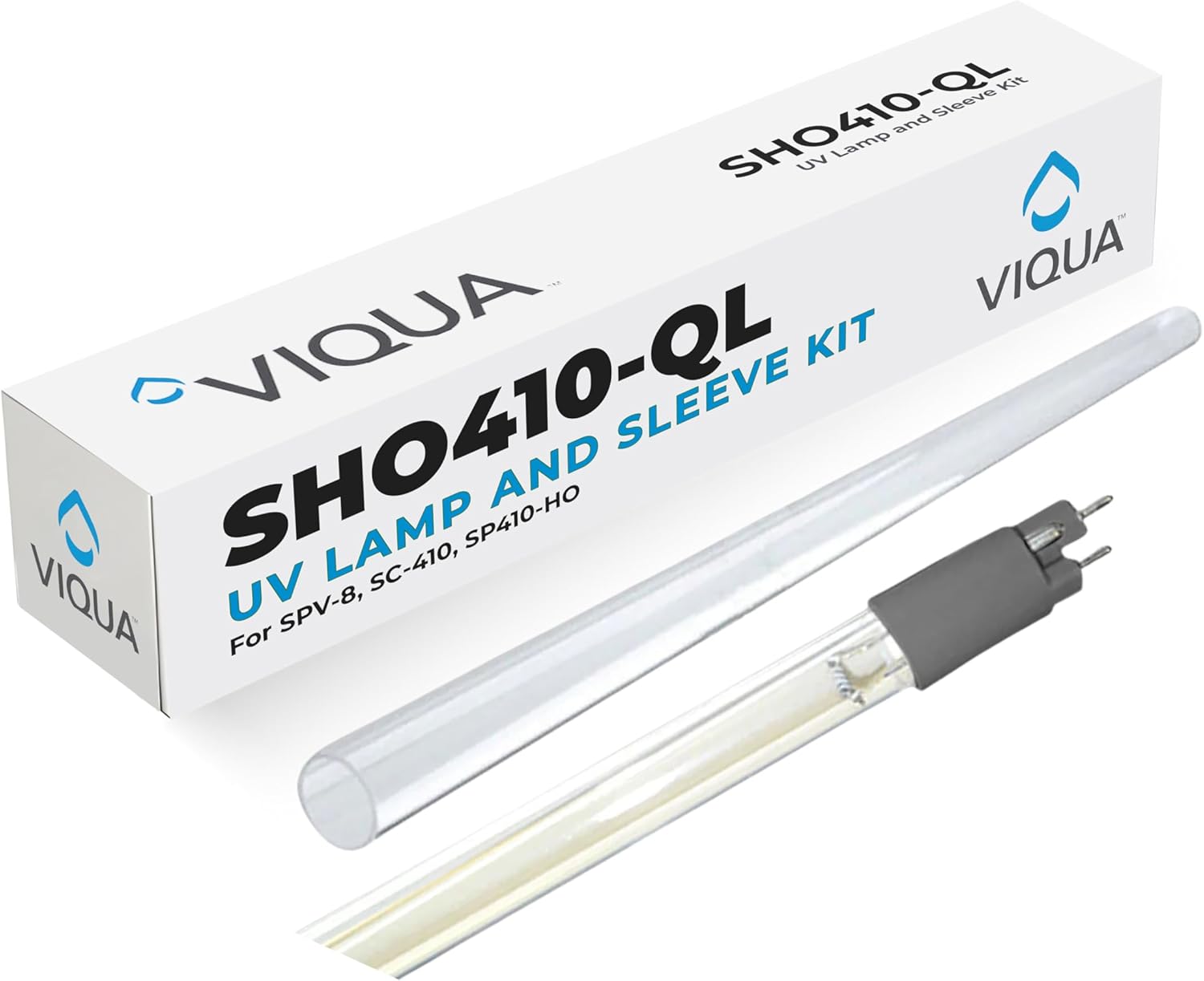 Viqua SHO410-QL UV Lamp and Sleeve Kit for SPV-8, SC-410, SP410-HO