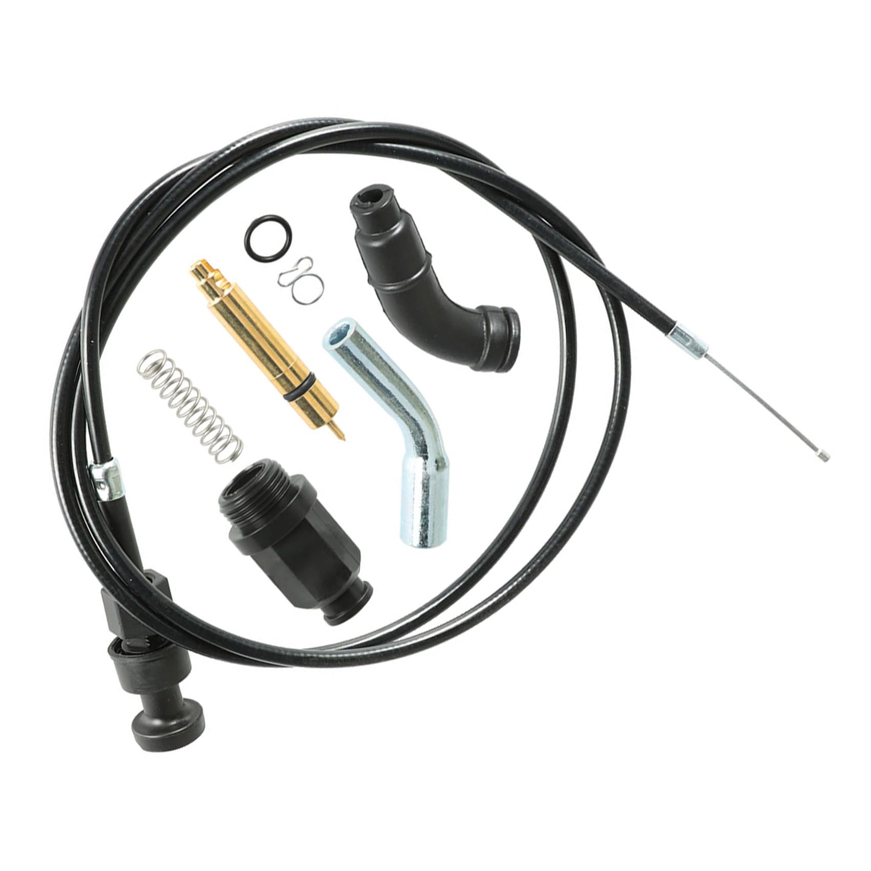 Amazon.com: labwork Black Carb Carburetor Choke Cable and Valve