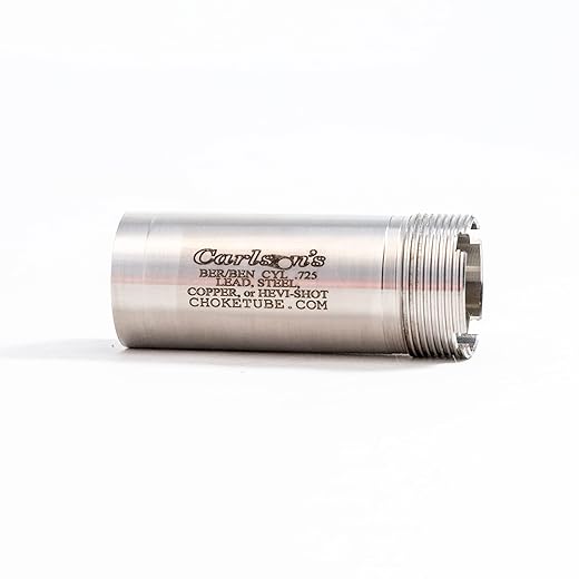 CARLSON'S Choke Tubes 12 Gauge for Beretta Benelli Mobil | Stainless Steel | Flush Mount Replacement Choke Tube | Made in USA