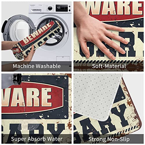 Tapete de porta frontal externo Cuidado com Gary tapete decoração de pátio tapetes externos para ent