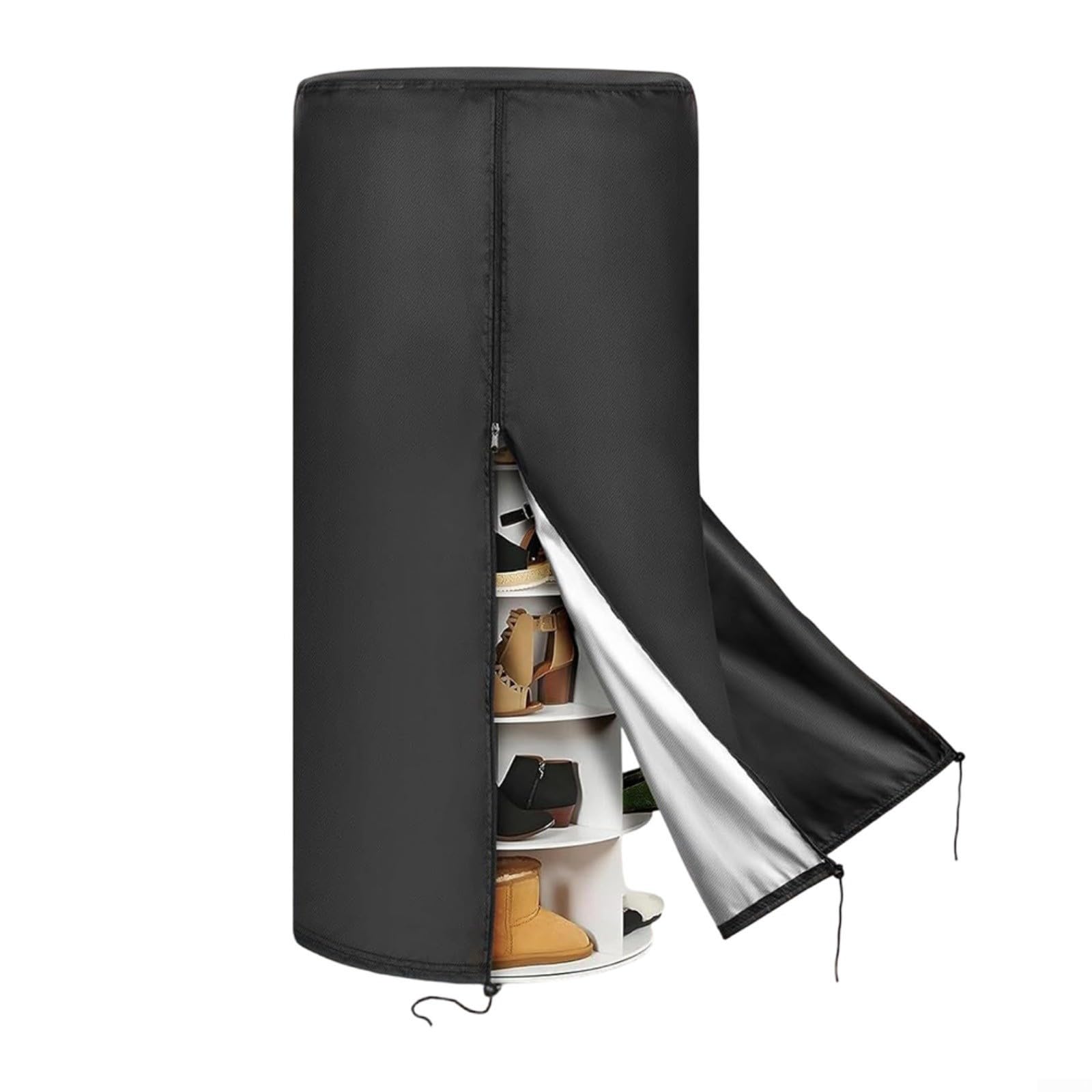 Rangement à chaussures rotatif pour entrée et dressing moderne