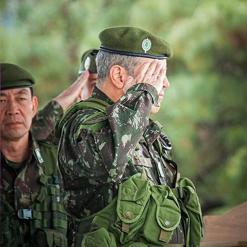 Miniatura 3 de Boinas estilo ejército estadounidense, boinas militares británicas de lana para hombres, sombreros de boina de moda y vintage para mujer