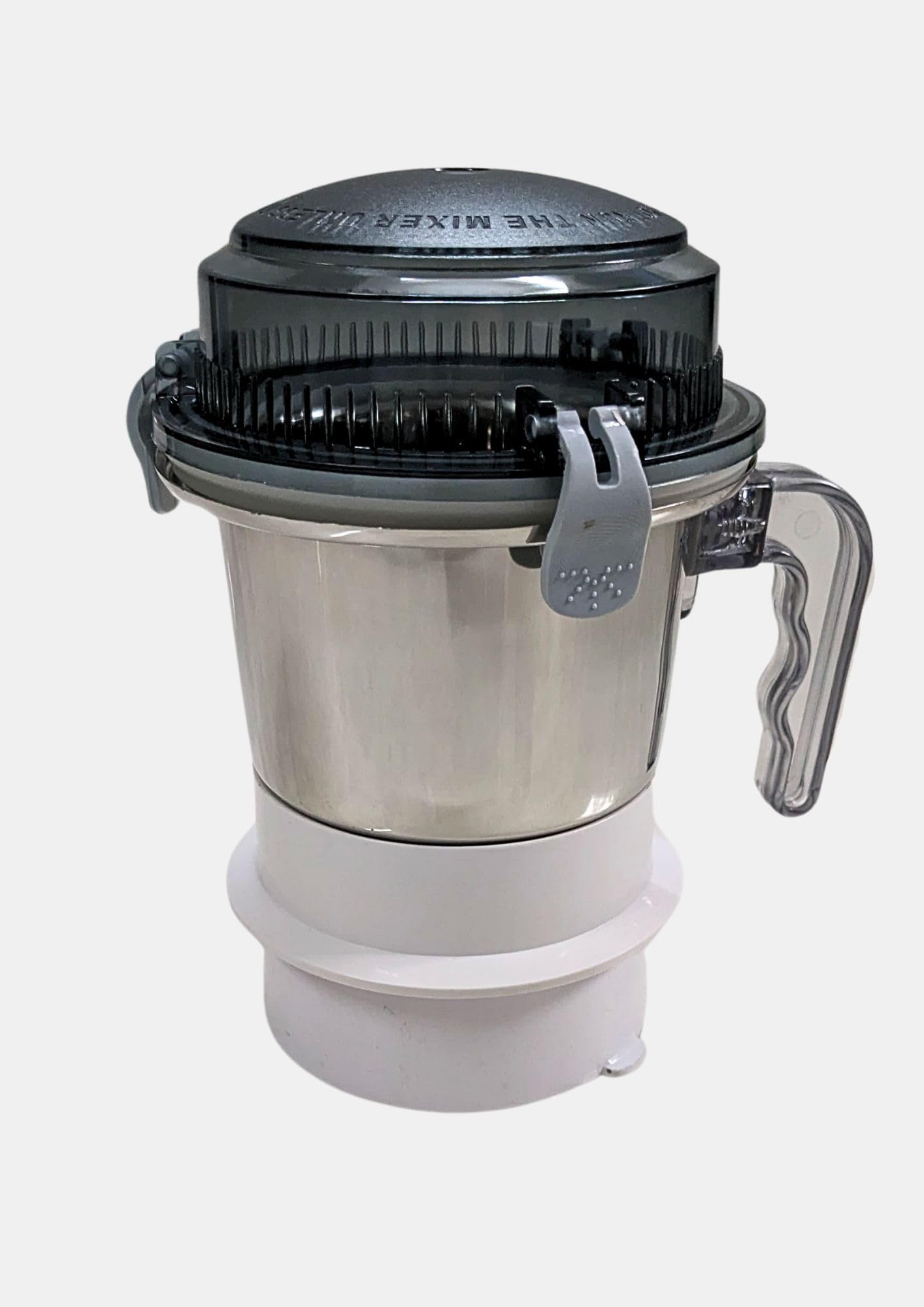 Chutney Grinder Jar 500ml with Clip Lock lid Compatible with Sujata Powermatic Plus,Powermatic Maxima,Multimix,Dynamix Supermix All White Models of juicer Mixer Grinder