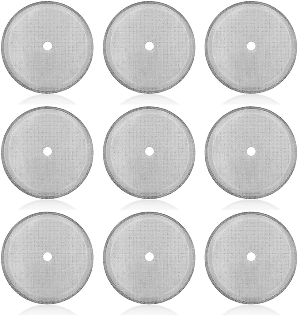 9 PCS 1000ml Replacement Filter Filter Stainless Steel Coffee Filter for Coffee Maker