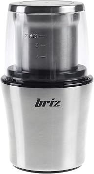 Briz BR721 Coffee and Spice Grinder with Removable Chamber