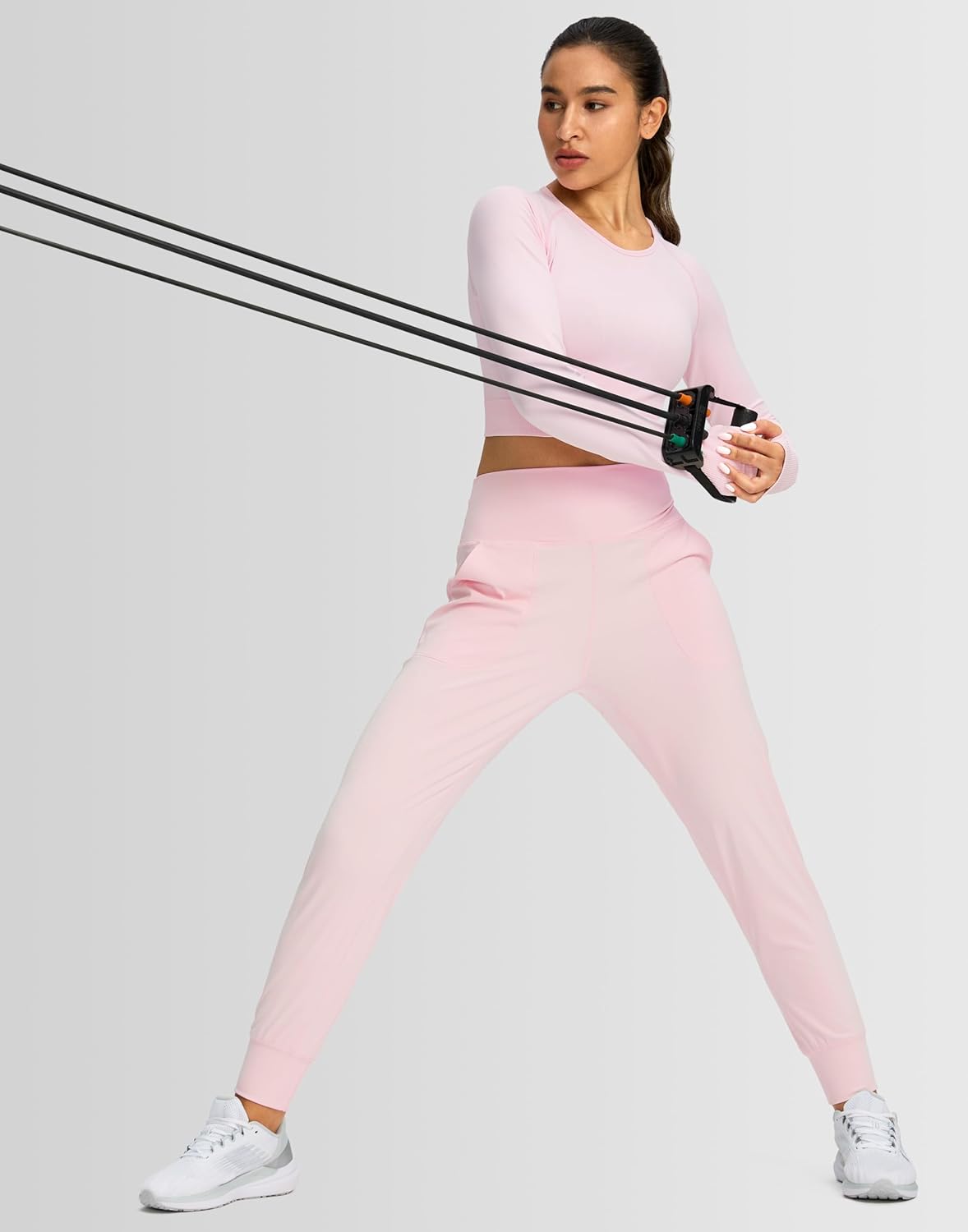 G Gradual Women's Joggers High Waisted Yoga Pants with Pockets Loose Leggings for Women Workout, Athletic, Lounge - Image 5