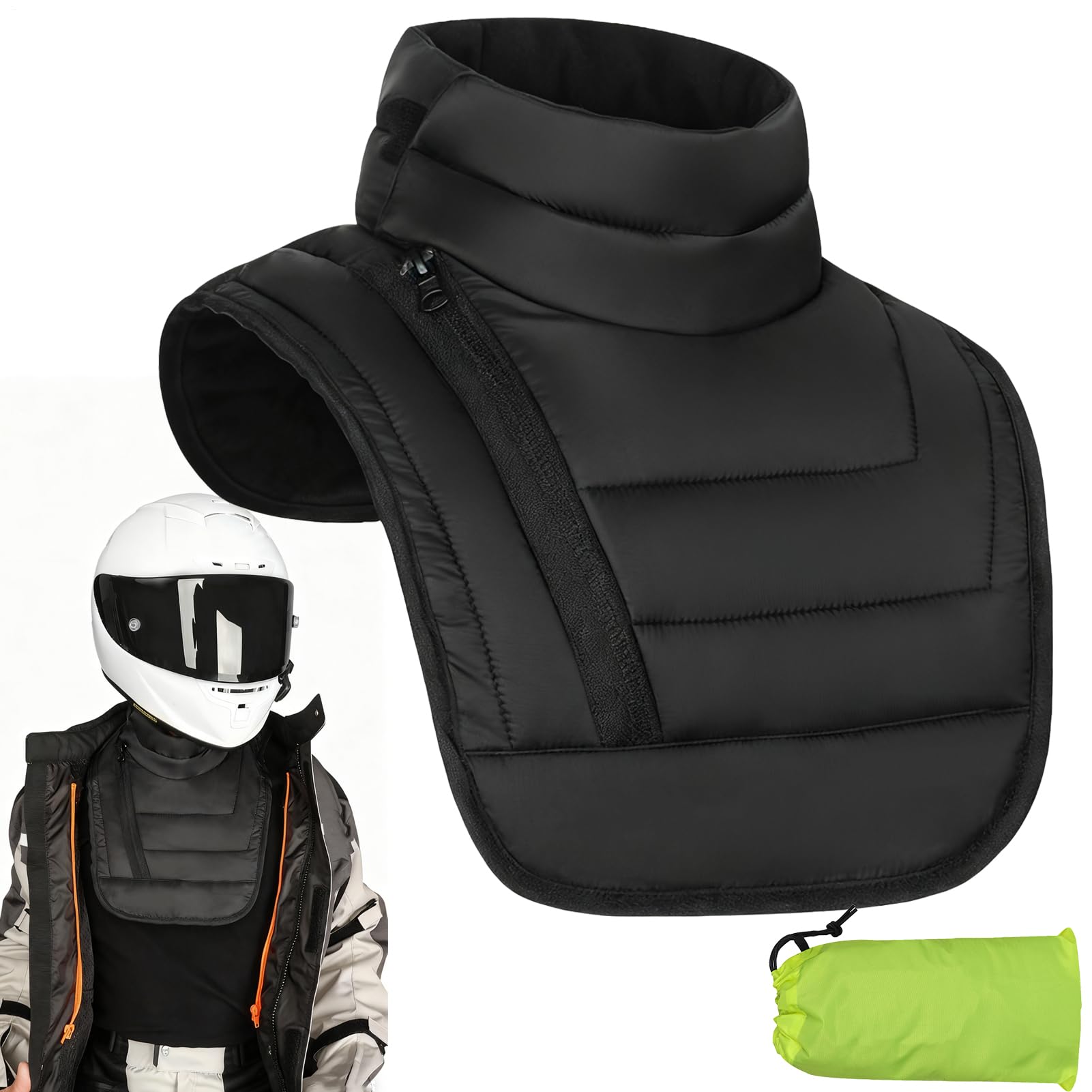 Scaldacollo per moto, traspirante, antivento, caldo, accessorio invernale, per il freddo, all'aperto, viaggi, lavoro, ciclismo, equitazione, escursionismo, sci, pesca sulla neve