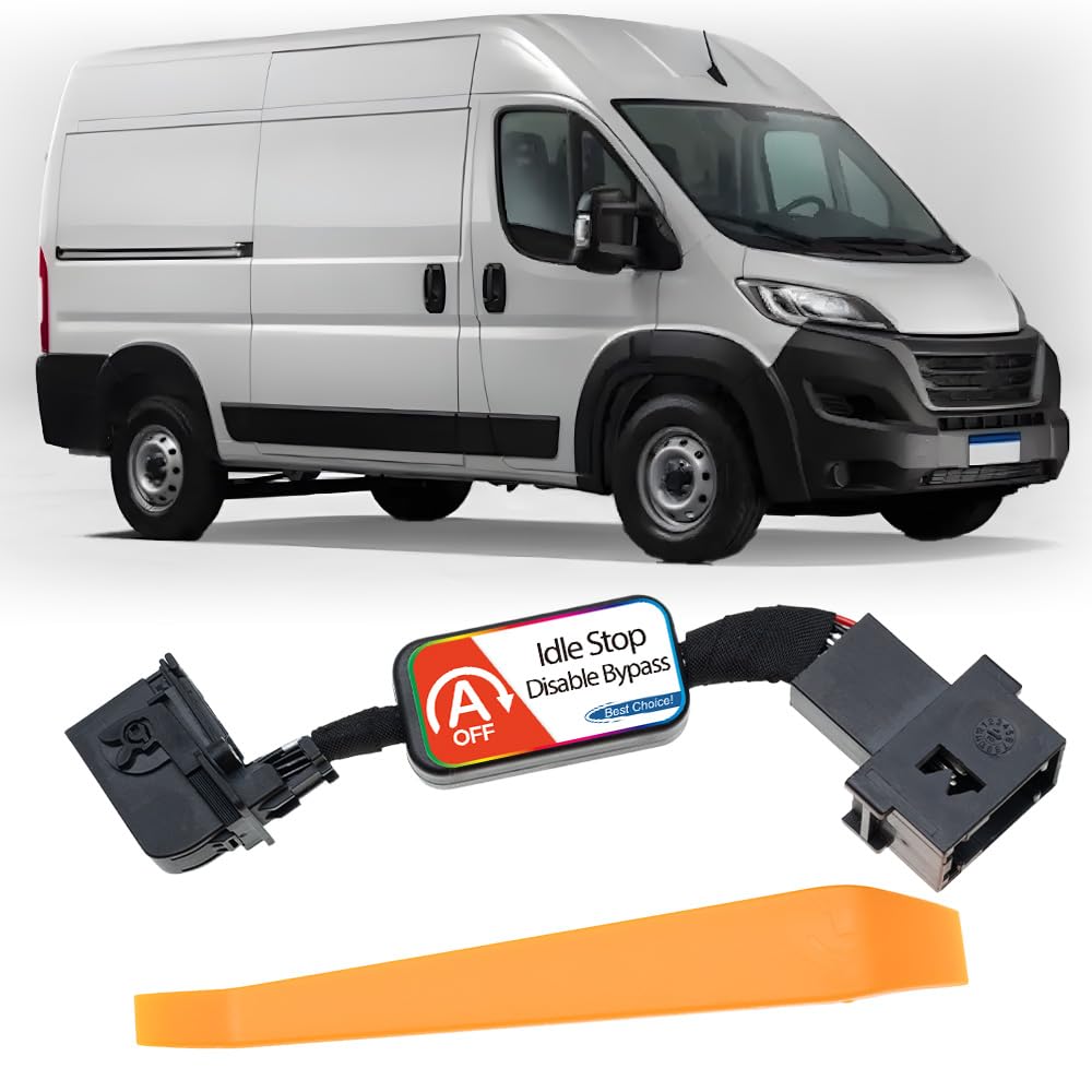 Dezaktywator start-stop i wyłącznik dla 2006-2024 F.iat Ducato 250 III C.itroen Jumper II Peug.eot Boxer II - Eliminator start-stop Dezaktywacja modułu draka i przełącznik bypassu