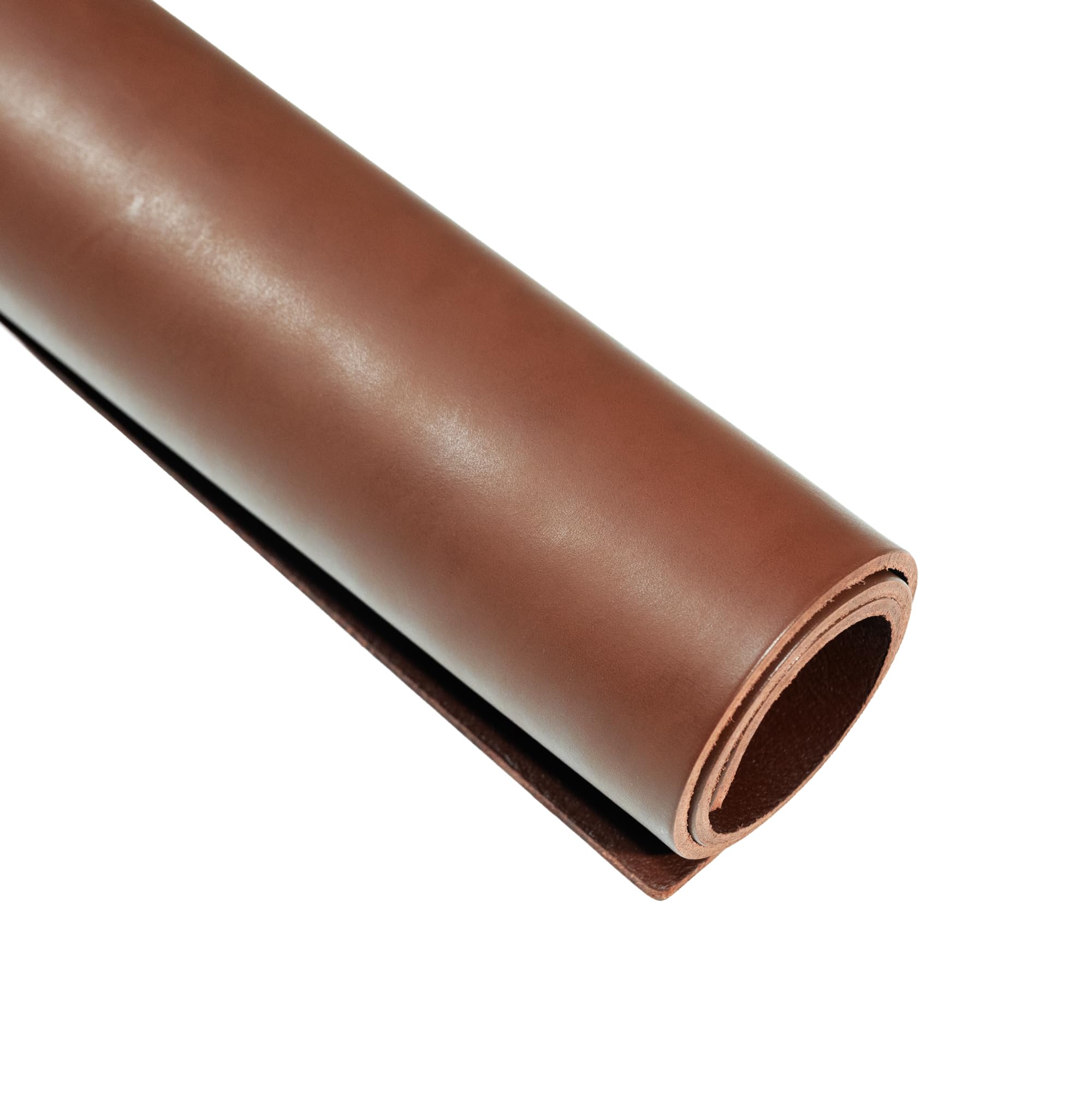 Imported Cowhide Leather Sheet – 3.4mm to 5 mm Thick Full Grain Skirting Bridle Veg-Tan Soft Sheets Durable for Ripped Furniture Chair Seat Fixing DIY Leathercraft (Chestnut)-image-7