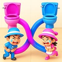 Toilet Rush Race : Bathroom Fun Game