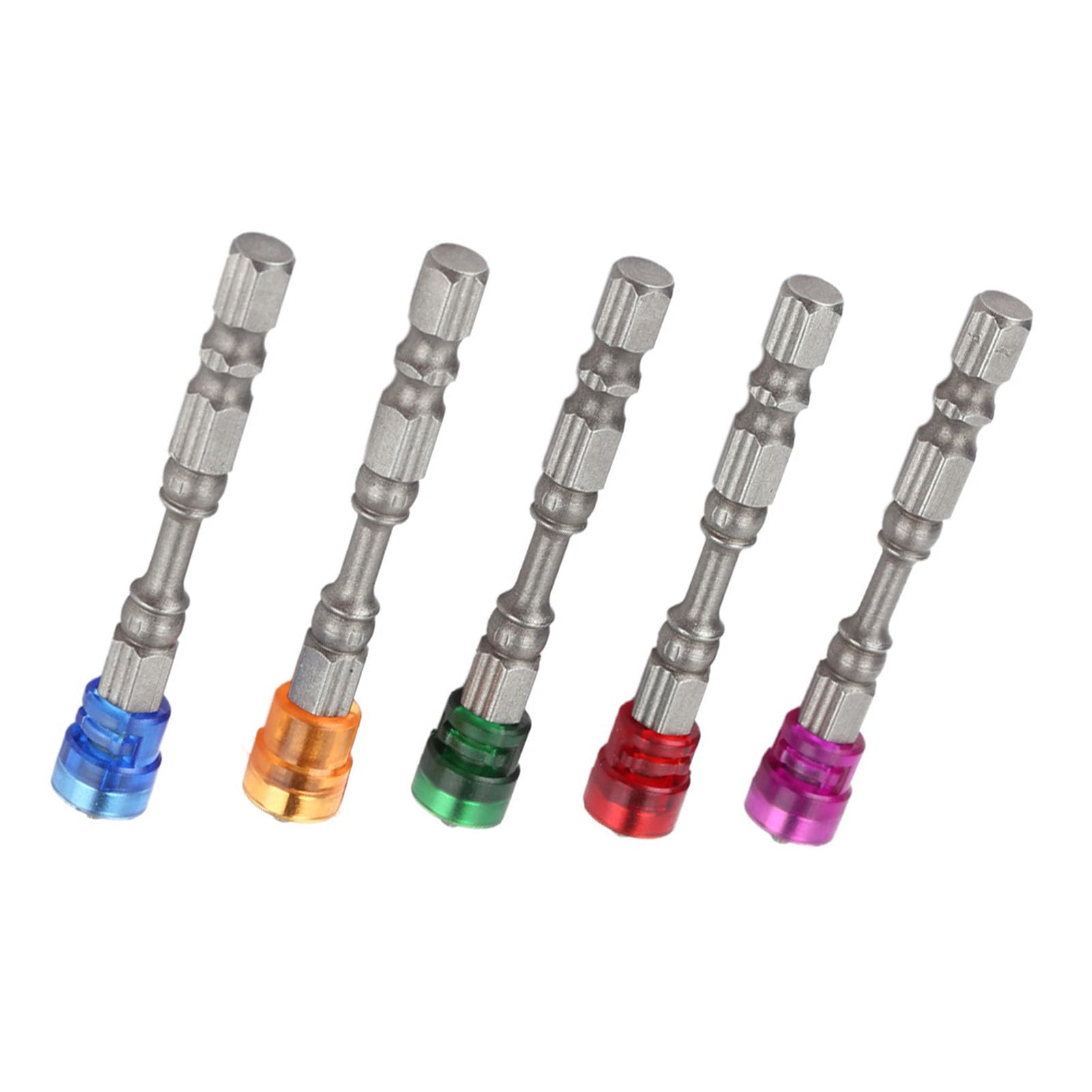 Haosie 5pcs Plasterboard Screw Bits, PH2 Drywall Bit, 1/4inch Screwdriver Bits - Image 3