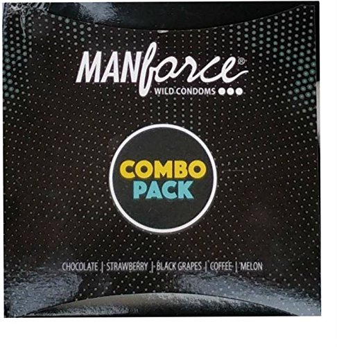 Combo, Lubricated Flavoured Condoms for Men | 60 pcs | Chocolate, Strawberry, Black Grapes, Melon & Mint | India’s No. 1* Condom Brand for Safe Sex