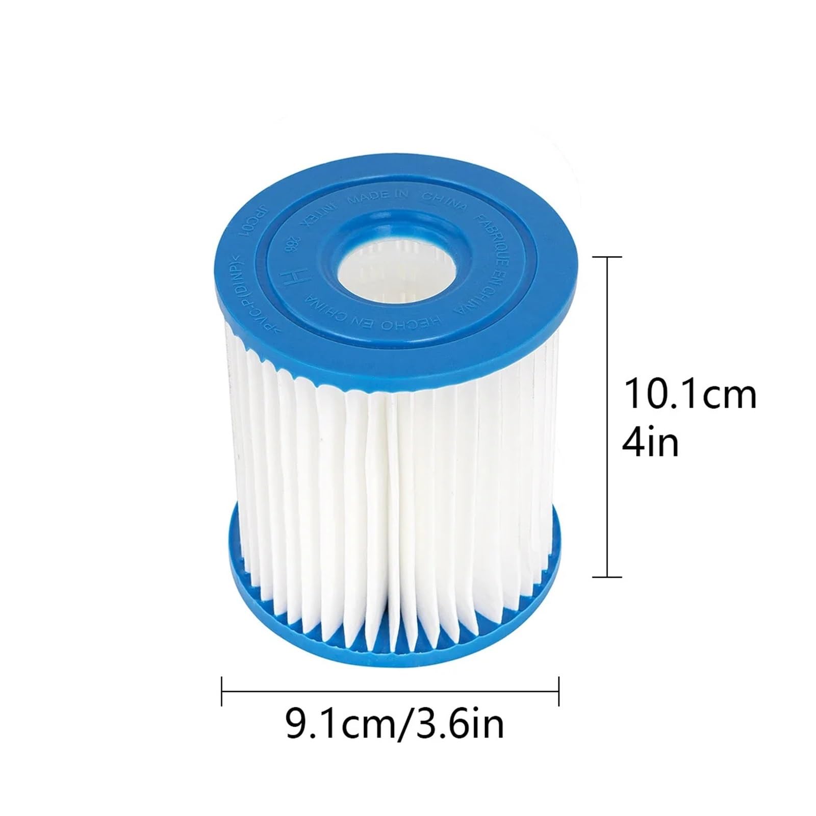 Cartouche Filtrante De Type H 29007, Compatible Avec Intex, Pompe 28601 28602 330 GPH, Remplacement De Piscine, Jacuzzi, Spa(6pcs)