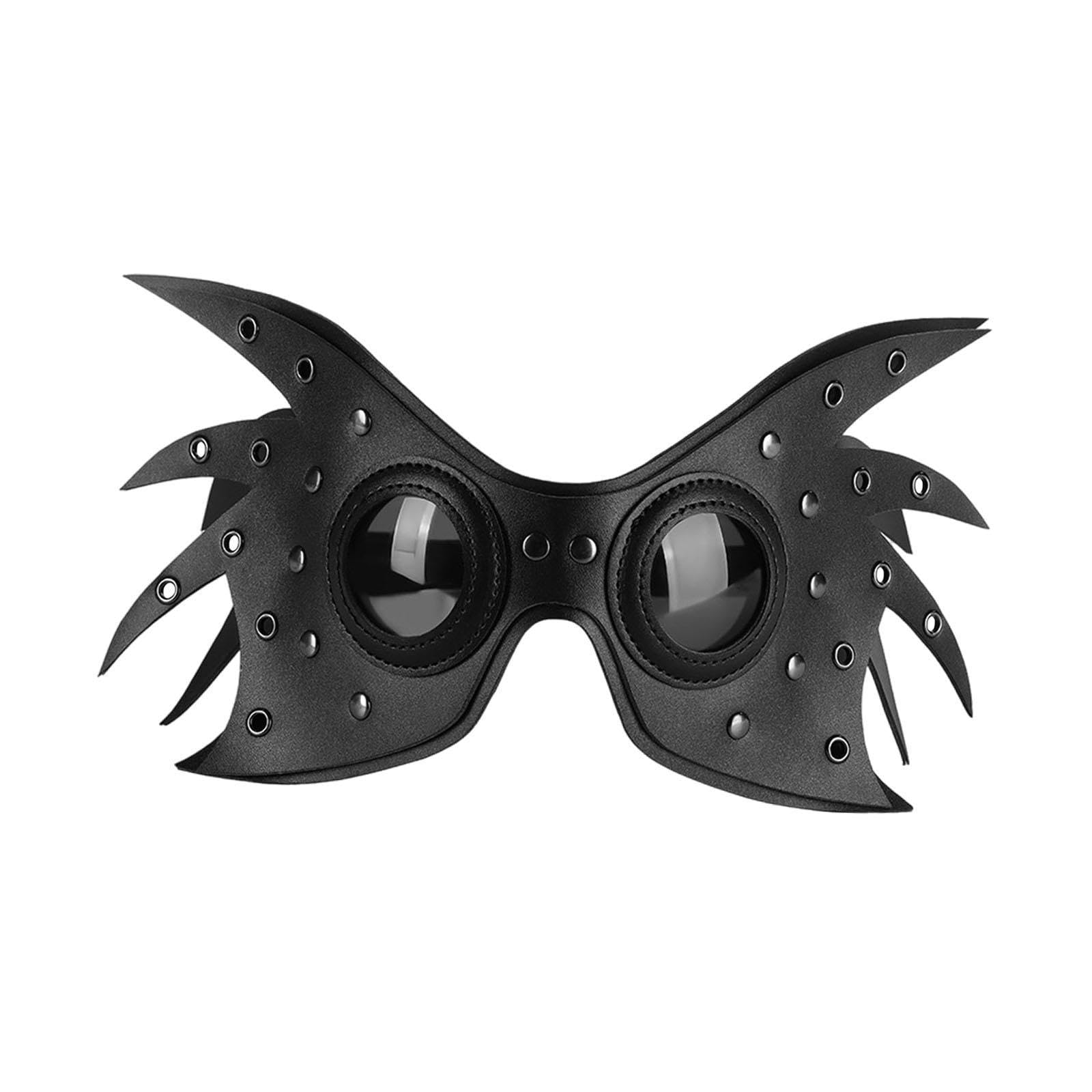Halloween Mask Versatile Punk Face Cover for Masquerade Festival Party Favor-image-11