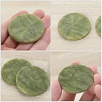 Vista 6 de Healifty Tablero de 6 piezas de soporte de jade para palets de pegamento, extensiones de maquillaje, extensiones de ojos, piedras adhesivas