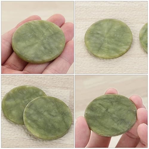 Miniatura 6 de Healifty Tablero de 6 piezas de soporte de jade para palets de pegamento, extensiones de maquillaje, extensiones de ojos, piedras adhesivas,
