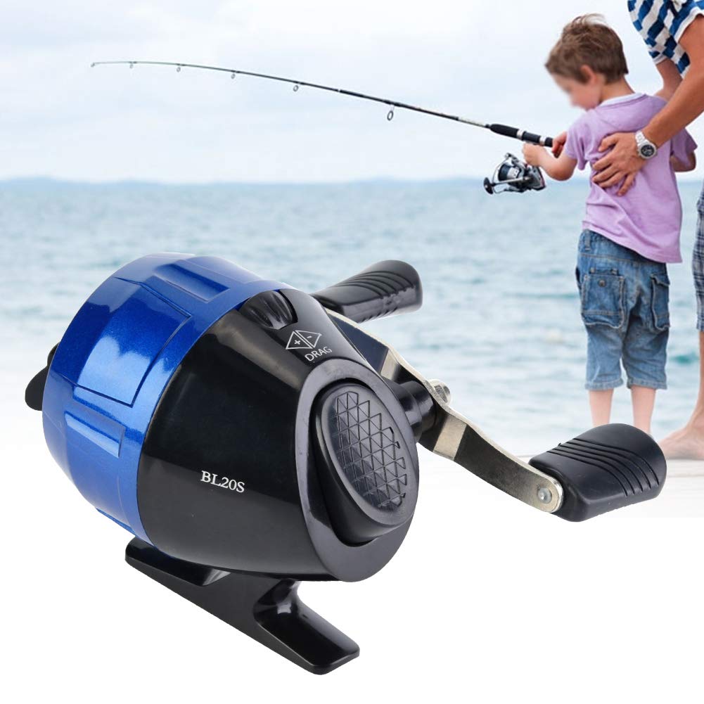 Moulinet de pêche fermé, Moulinet de pêche en Nylon résistant au Lancer, Moulinet de Rotation de pêche fermé de Grande capacité, Moulinet de Remplacement de pêche à