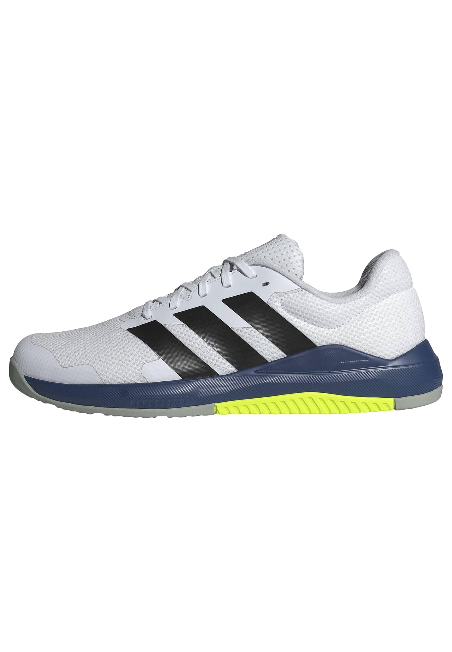 adidas Men's Dropset Base Training Shoes, FTWR White/core Black/Dusky Petrol, 9 UK