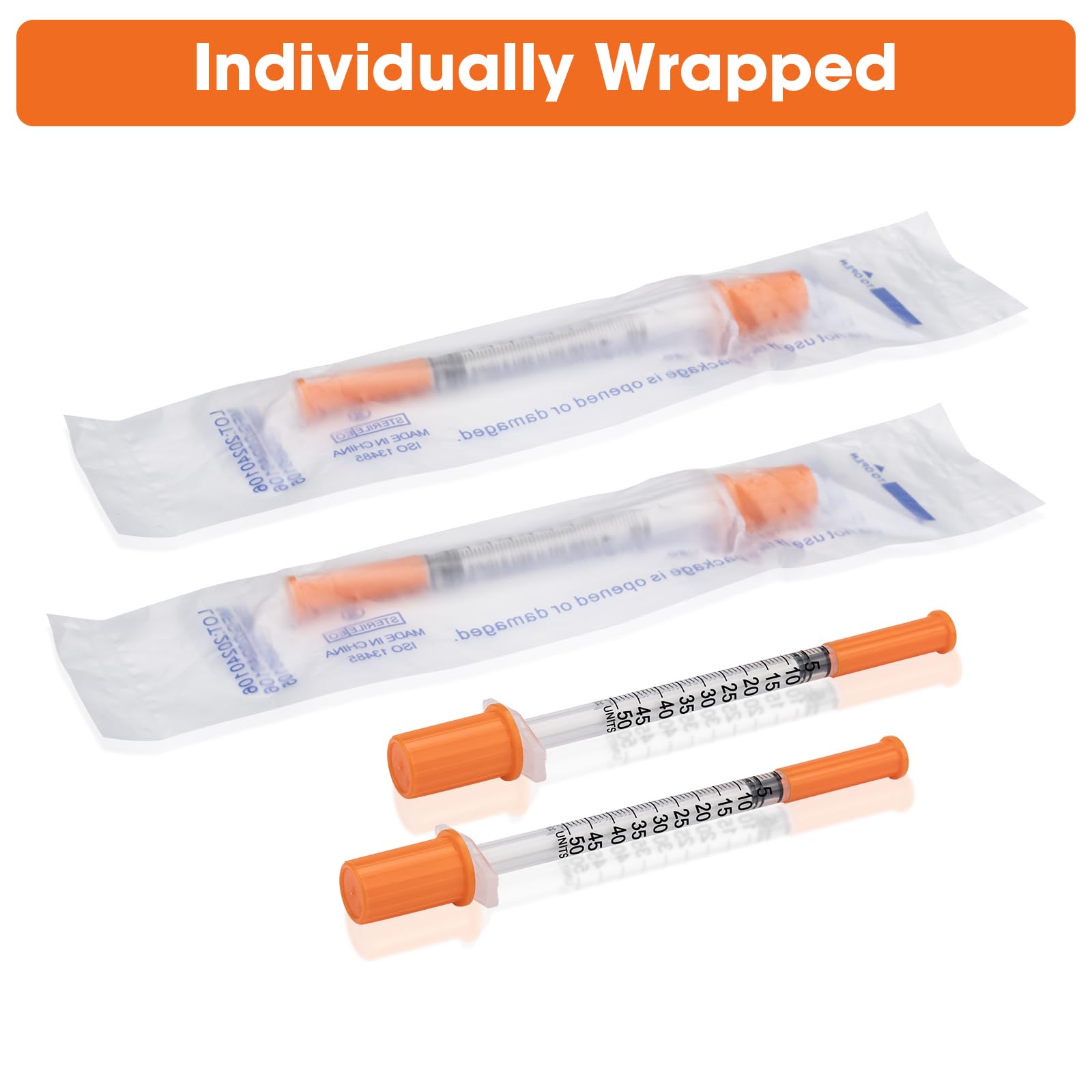 0.5ml 31G 5/16 Inch Syringe, 100 Pack — Amazon image 3