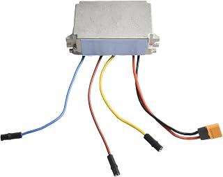 Main Board Controller for Max Electric Scooter, Motherboard Replacement with High Reliability, Metal Construction, 10 x 7 x 3 cm, Silver