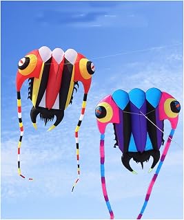 7sqm Trilobites Kite Large Soft Nylon Ripstop Kite, Kites for Adults Easy to Fly, Beach Activities for Kids Random Color Furniture