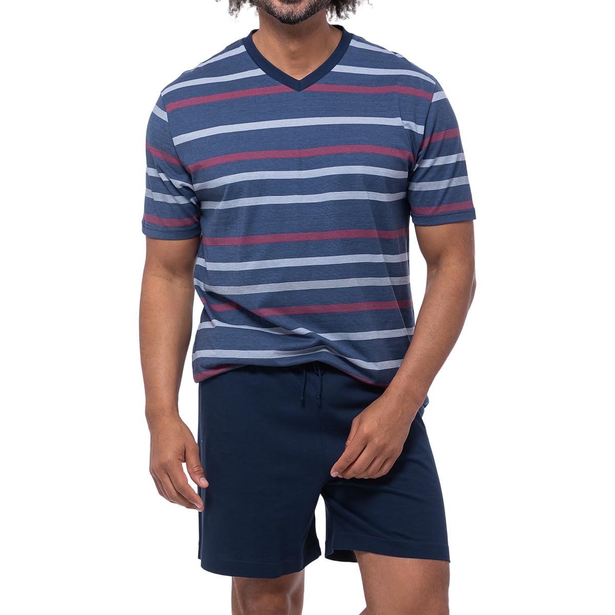 Ammann - Organic Cotton - Herren - Schlafanzug kurz - Baumwolle