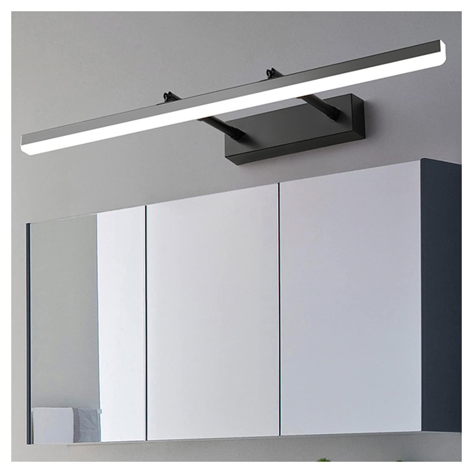 Lampe miroir LED étanche à l'humidité et rétractable - 5