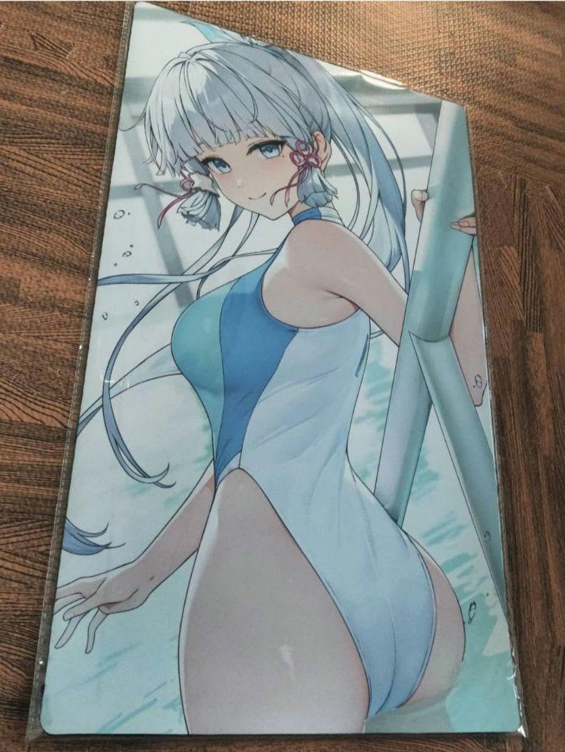 Amazon.co.jp: 原神神里綾華（競泳水着ver.） プレイマット PM126