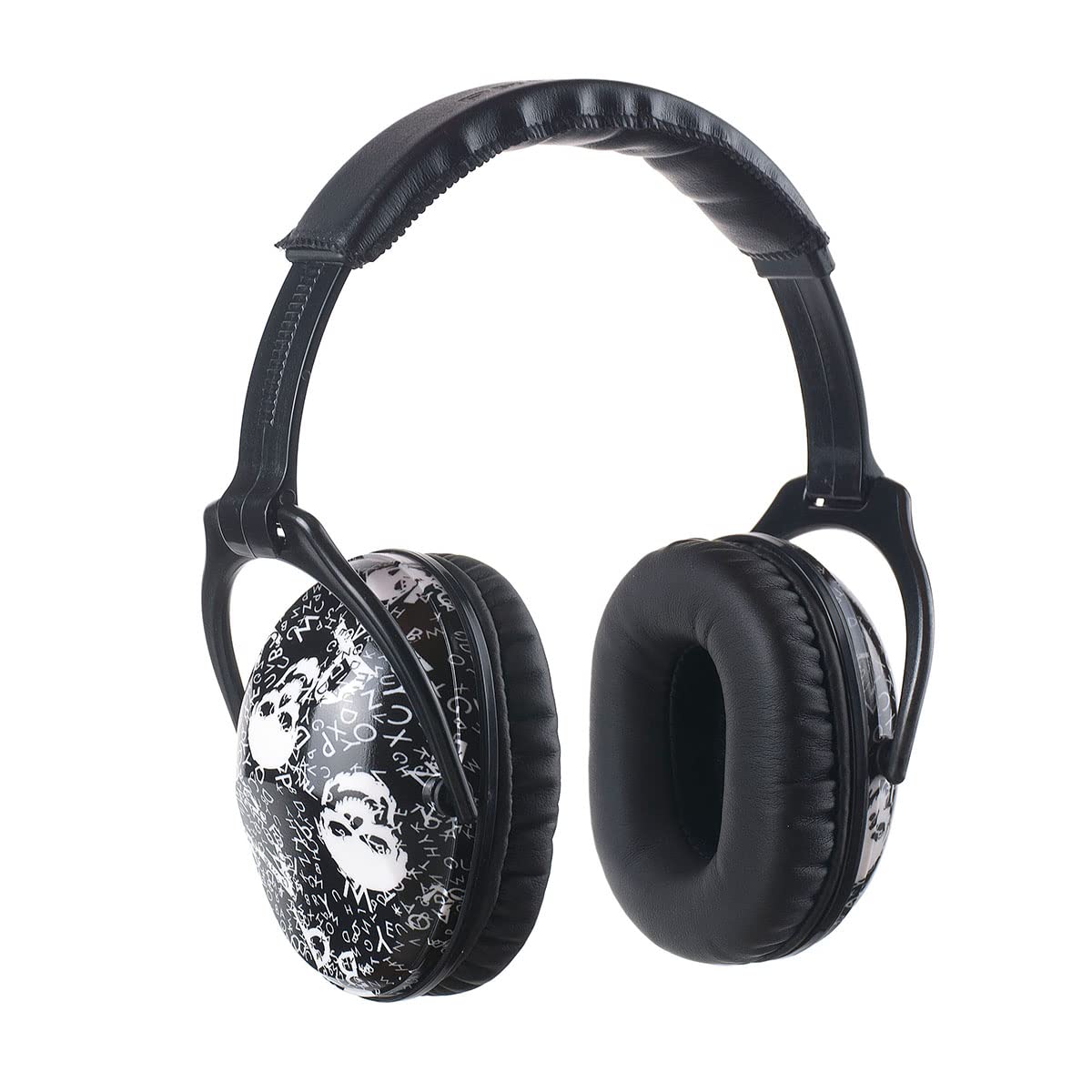 PROTEAR Kids SNR 28dB Noise Reduction Ear Protection Safety Ear Muffs, Adjustable Ear Defender for Kids, Children Hearing Protection Firework, Homework (Skull)