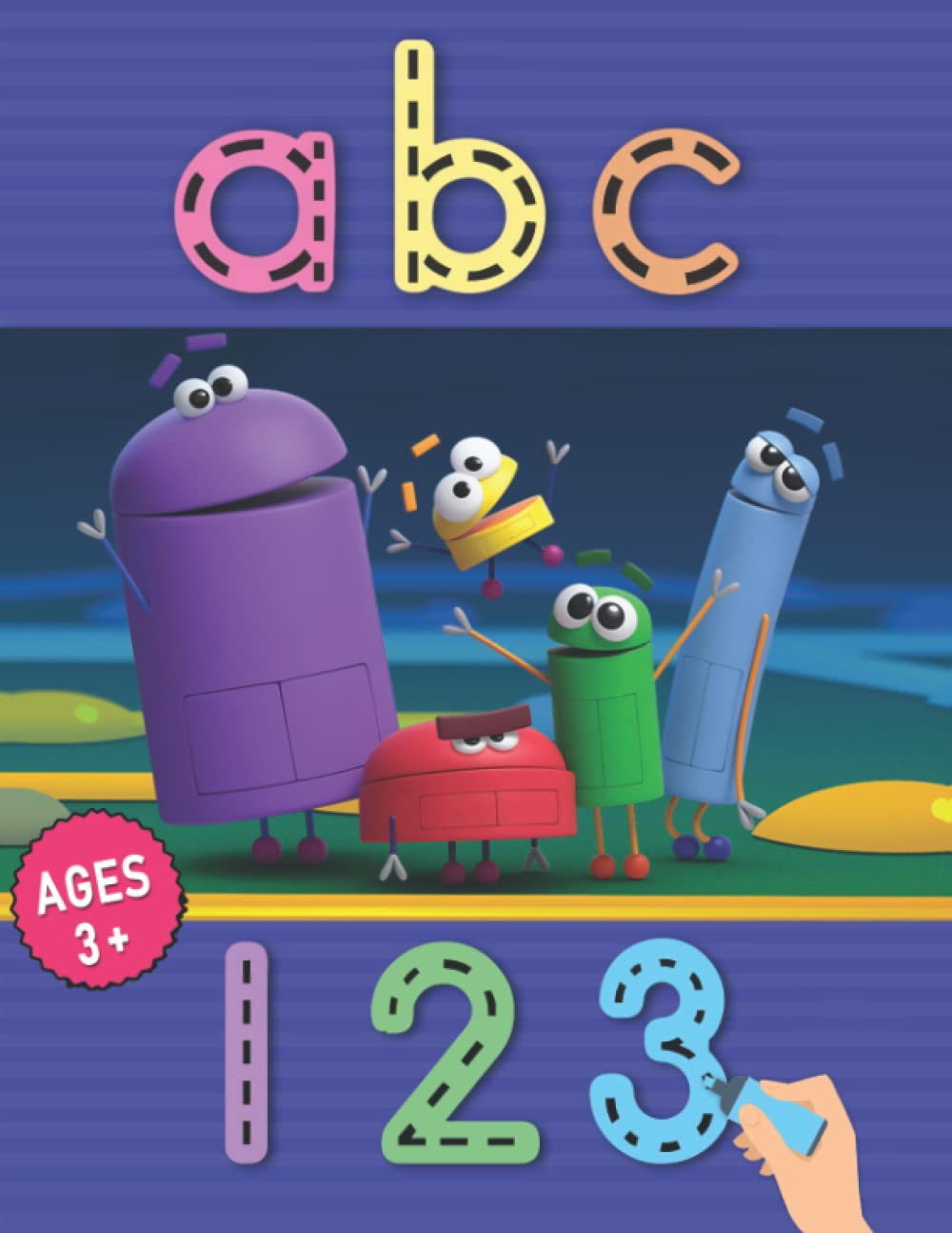 ŚtoryBòts Tracing Letters and Numbers: Workbook for Preschool, Kindergarten, and Kids Ages 3-5