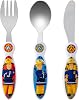 Fireman Sam Children's Kids 3pcs Cutlery Set - KnifeForkSpoon