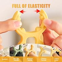 Vista 3 de Soporte multifunción de mango de olla de silicona, estante para espátulas, 2026, portacucharas antideslizante, organizador de cocina, liberador