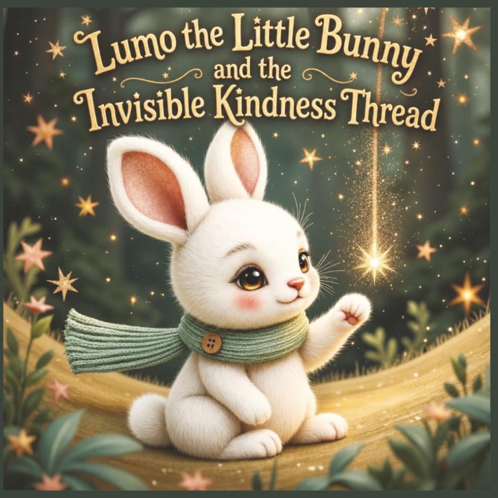 Lumo the Little Bunny and the Invisible Kindness Thread: A Magical Bedtime Tale That Teaches Kids About Generosity, Empathy, and Caring for Others| 8.5x8.5 inches| full color pages.