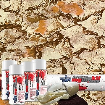 Natural Gear Camo - Hydrographics Film Kit - MyDipKit - My Dip Kit - RC-144 - Water Transfer Printing