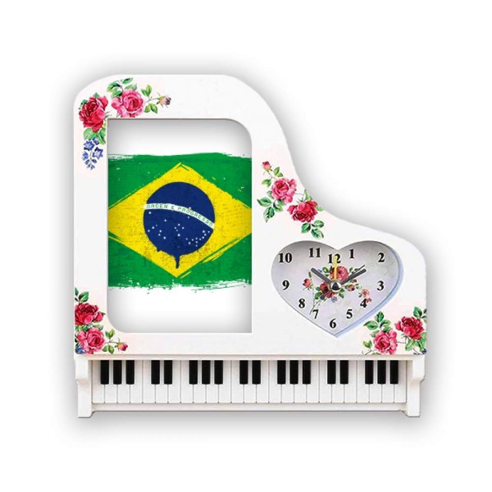 Cadre photo Brésil et piano pour décorer un salon de musicien