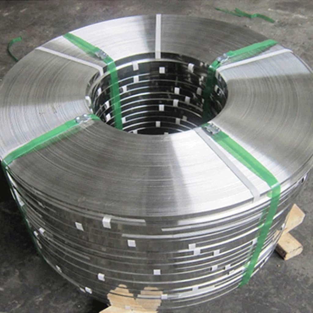 Rouleaux de Feuille métallique, Bande de cale en Acier Inoxydable, 1M, for la Fabrication moules, Plaque tôle(0.02X100X500mm 1pc)