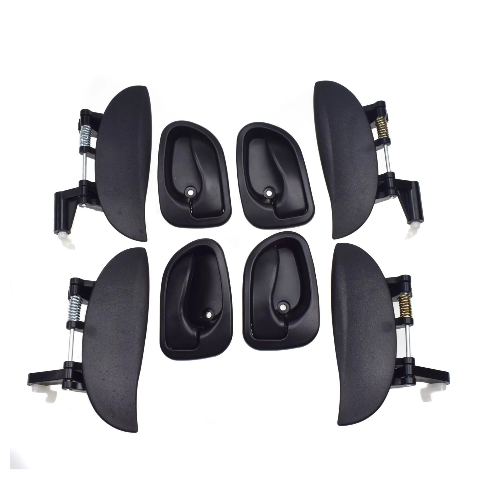 ECKBRJA Outside Or Inside Door Handle Front Rear Left Right for Hyundai for Atos for Amica for Sanatro 1997-2005 Car Door Handle Interior