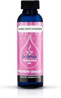 AROMAR Premium Fragrance Oil, Baby Soft Powder Scent, Pack of 3 2oz. Bottle