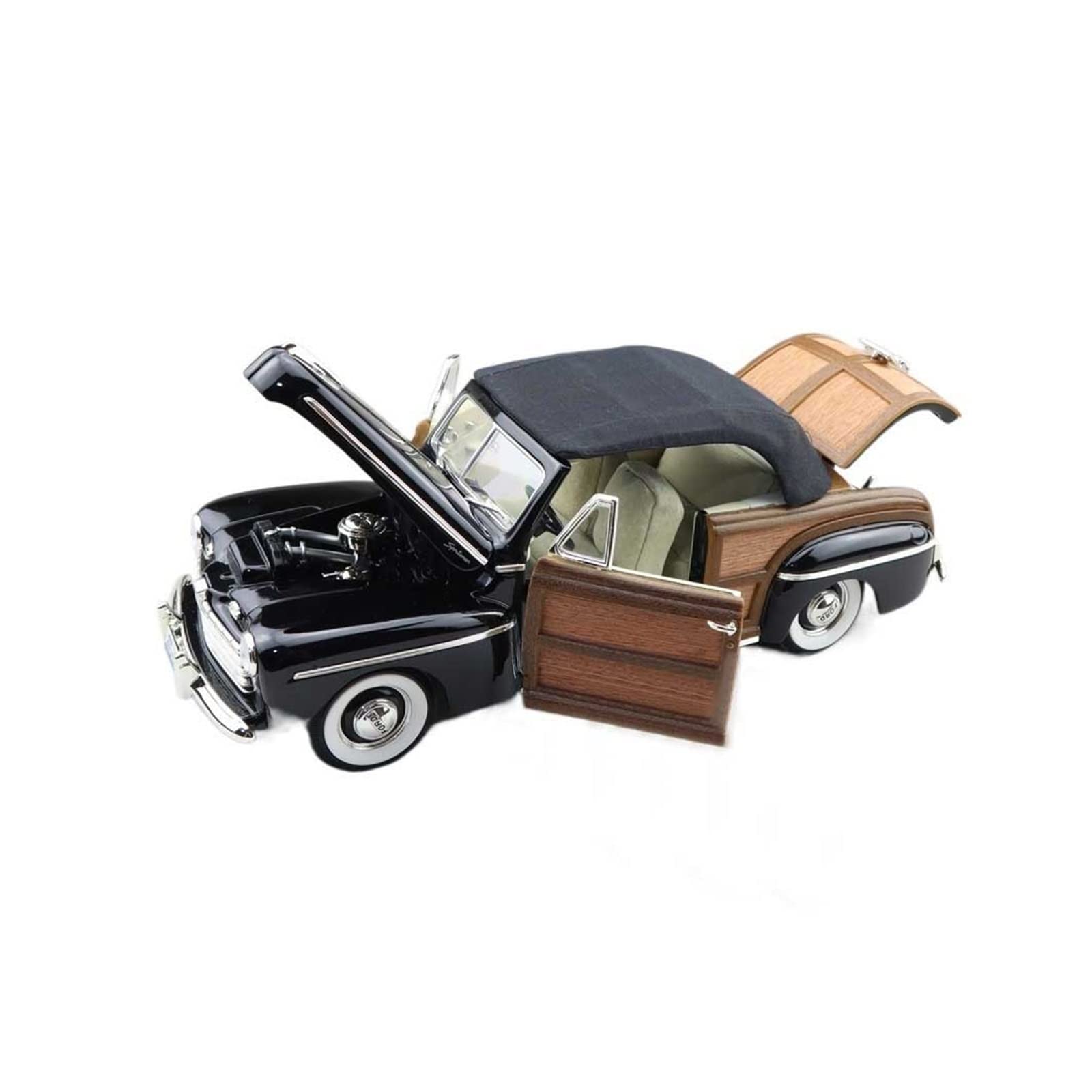 Amazon.co.jp: 1:18 1946 Suitable for Ford Sportsman Road Sign