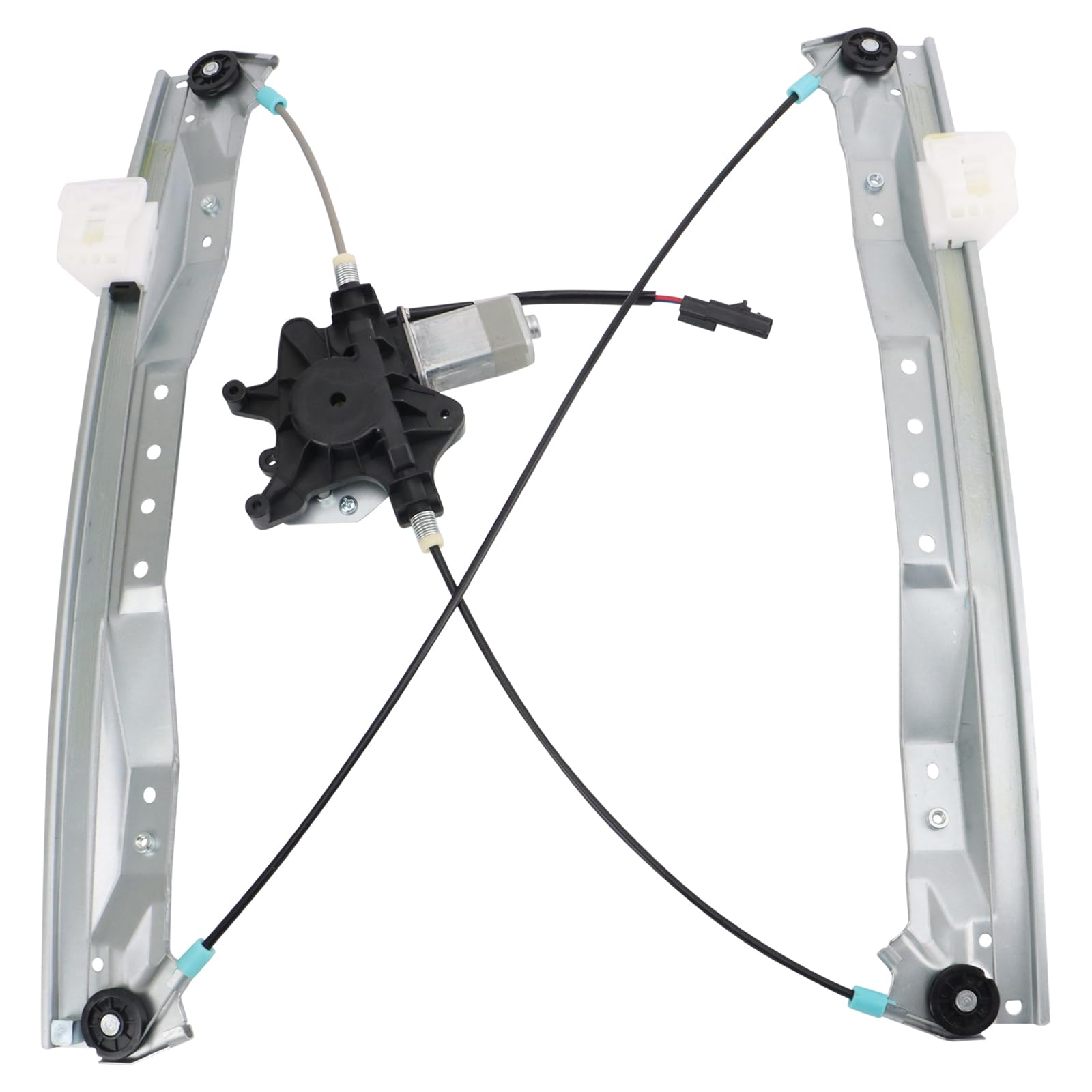 TRQ Front Left Power Window Regulator &amp; Motor Assembly Power Driver Side | For 2008-2016 Chrysler Town &amp; Country 2008-2020 Dodge Grand Caravan 2012-2015 Ram C/V CH1350148 CH1350152 CH1350161