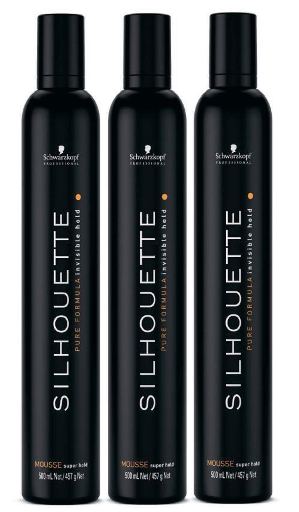 Schwarzkopf Silhouette Super Hold Mousse 3 x 500 ml = 1500 ml
