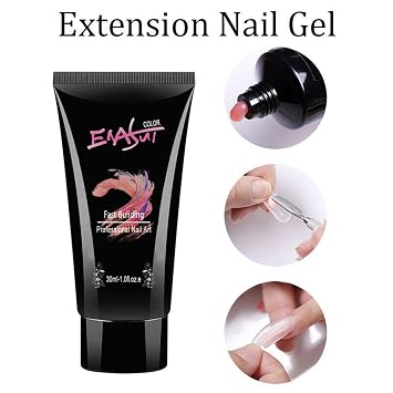 30ML Extension Gel Quick Builder Gel 12pcs/Kit Poly Nail ExtensionKit All-In-One Mixed Nail Enhancement Starter Gel Builder Nail Technician Set