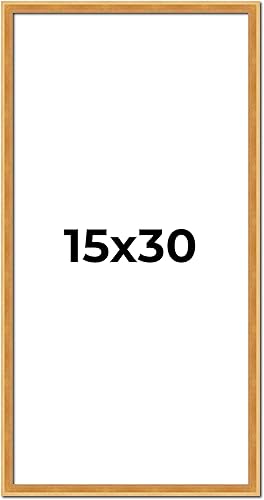 Miniatura 159 de Poster Palooza Portarretratos de madera maciza de 11 x 15 pulgadas, ancho de moldeo de 0.75 pulgadas, incluye plexiglás acrílico UV, respaldo