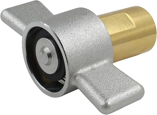 Miniatura 5 de Acopladoracoplamiento hidráulico de desconexión rápida hidráulica de 1 "NPT de línea húmeda Tuerca de ala de acoplamientoconjunto de acoplamiento