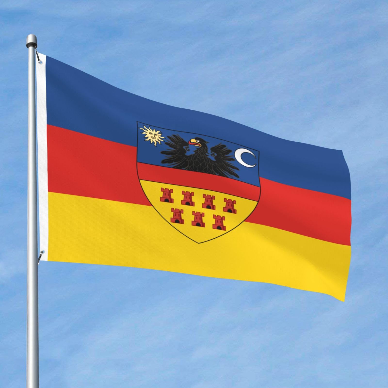 Double Sided Flag Of Transylvania (Local) Flag 2x3 Ft Durable Vivid Color Indoor Outdoor Funny Yard Patio Decor Flags 2by3 Banner