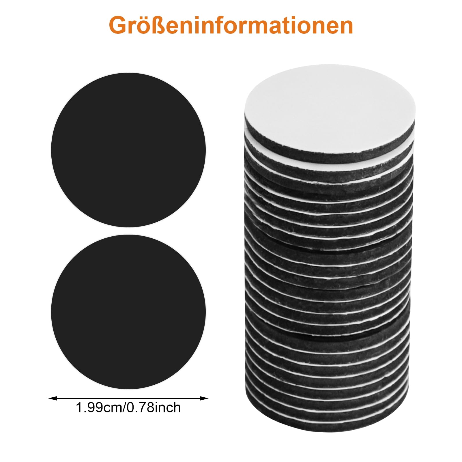 28 sztuk mini magnesy klejące 20 mm, okrągłe magnesy z uchwytem samoprzylepnym, mocny okrągły magnes, samoprzylepne małe kropki magnetyczne, na tablice magnetyczne